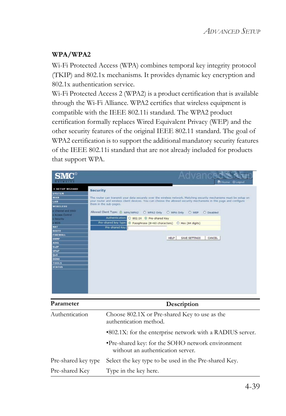 SMC Networks Barricade SMC7908VoWBRA2 User Manual | Page 75 / 151