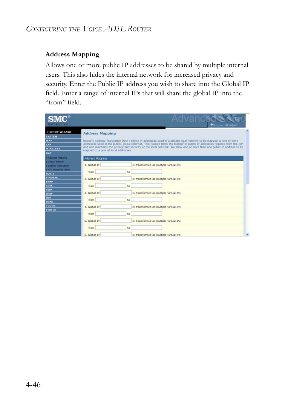 Adsl r | SMC Networks Barricade SMC7908VoWBRA2 User Manual | Page 82 / 151