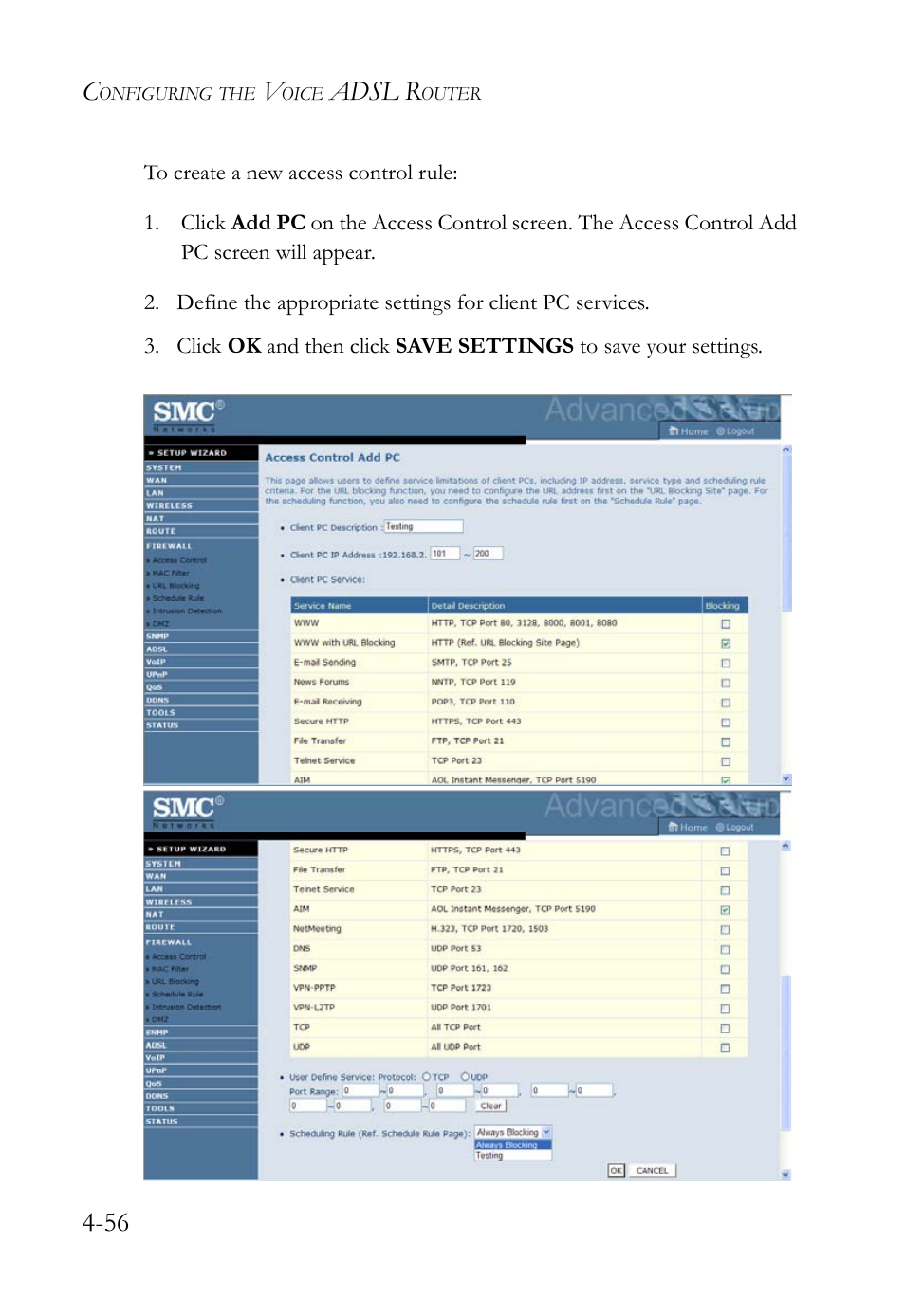 Adsl r | SMC Networks Barricade SMC7908VoWBRA2 User Manual | Page 92 / 151