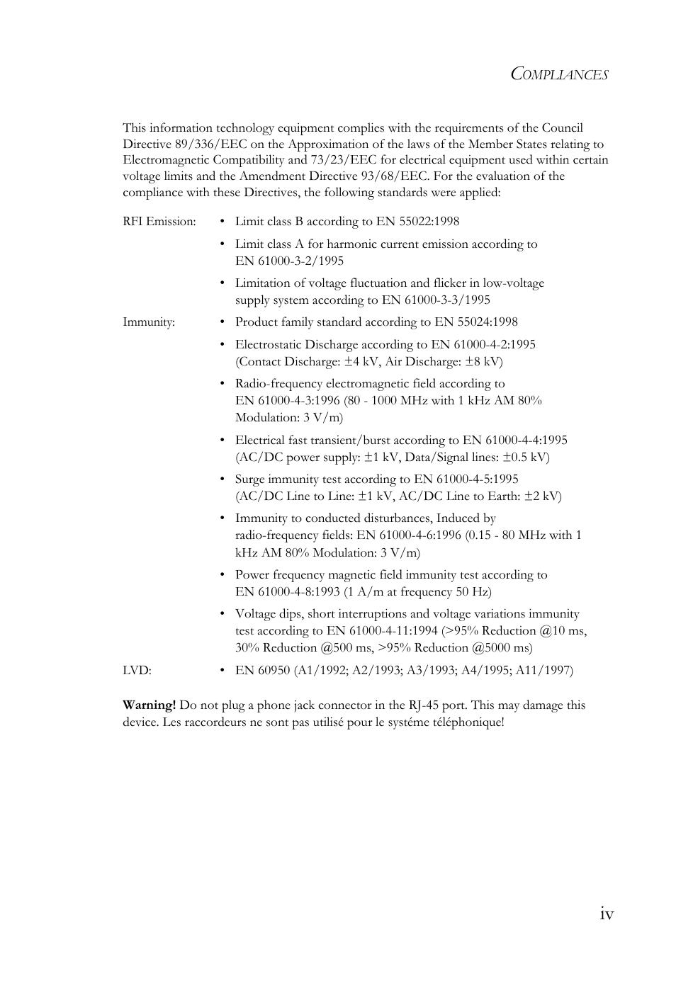 SMC Networks SMC8011CM User Manual | Page 7 / 36