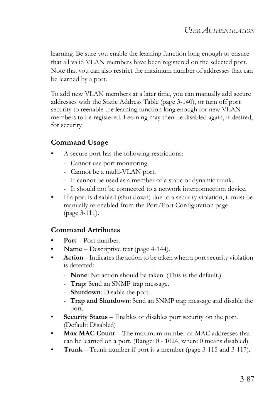 SMC Networks SMC Tiger 10/100 SMC6128L2 User Manual | Page 141 / 606