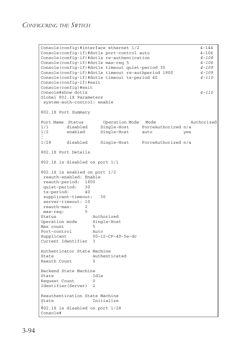 SMC Networks SMC Tiger 10/100 SMC6128L2 User Manual | Page 148 / 606