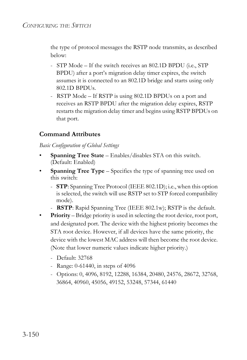 SMC Networks SMC Tiger 10/100 SMC6128L2 User Manual | Page 204 / 606