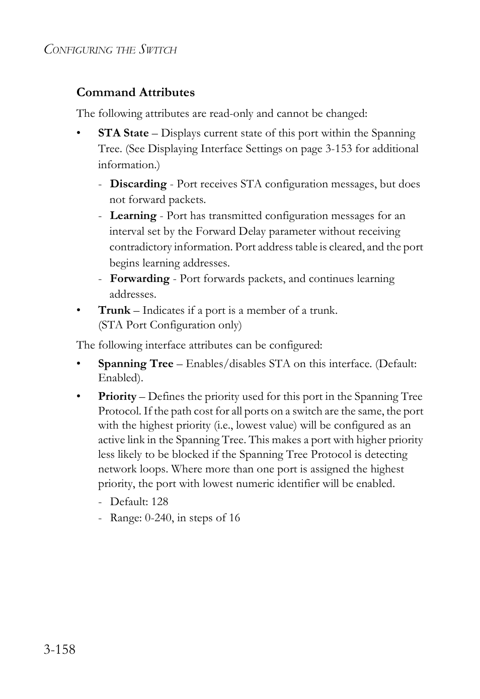SMC Networks SMC Tiger 10/100 SMC6128L2 User Manual | Page 212 / 606