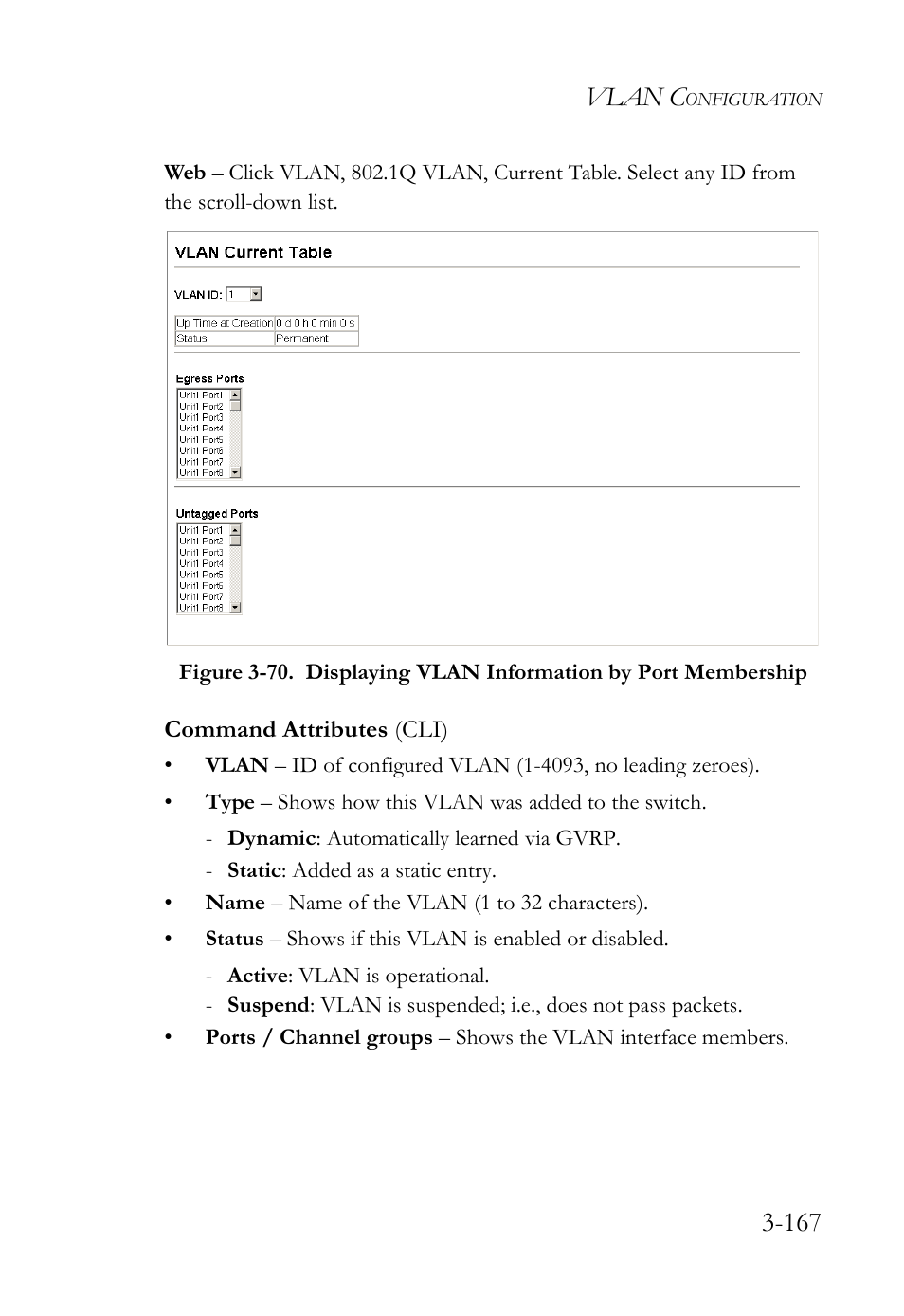 Vlan c | SMC Networks SMC Tiger 10/100 SMC6128L2 User Manual | Page 221 / 606