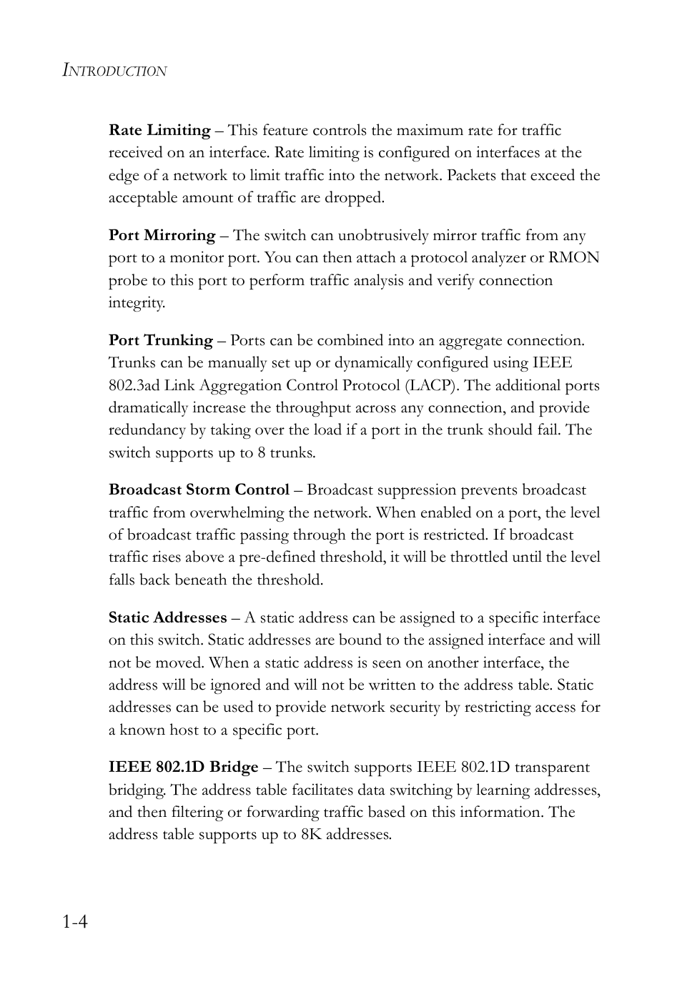 SMC Networks SMC Tiger 10/100 SMC6128L2 User Manual | Page 34 / 606