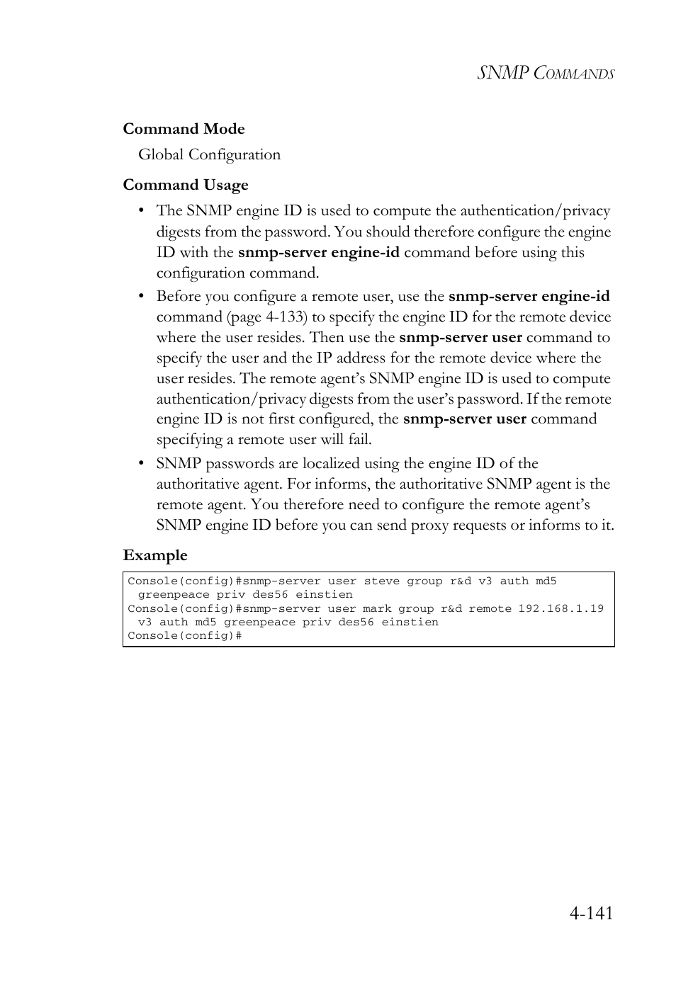 Snmp c | SMC Networks SMC Tiger 10/100 SMC6128L2 User Manual | Page 441 / 606