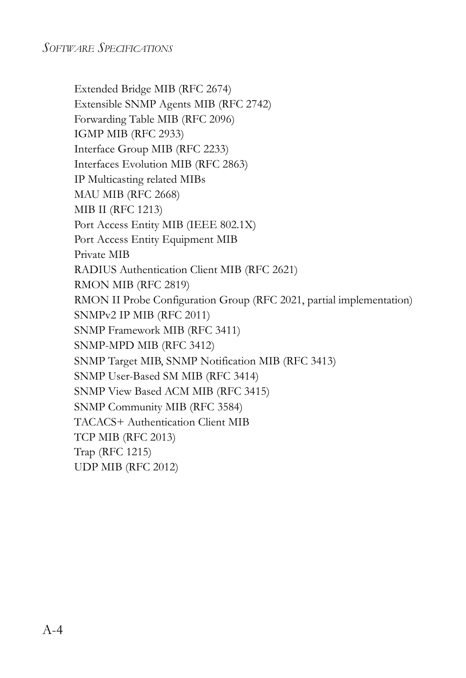 SMC Networks SMC Tiger 10/100 SMC6128L2 User Manual | Page 588 / 606