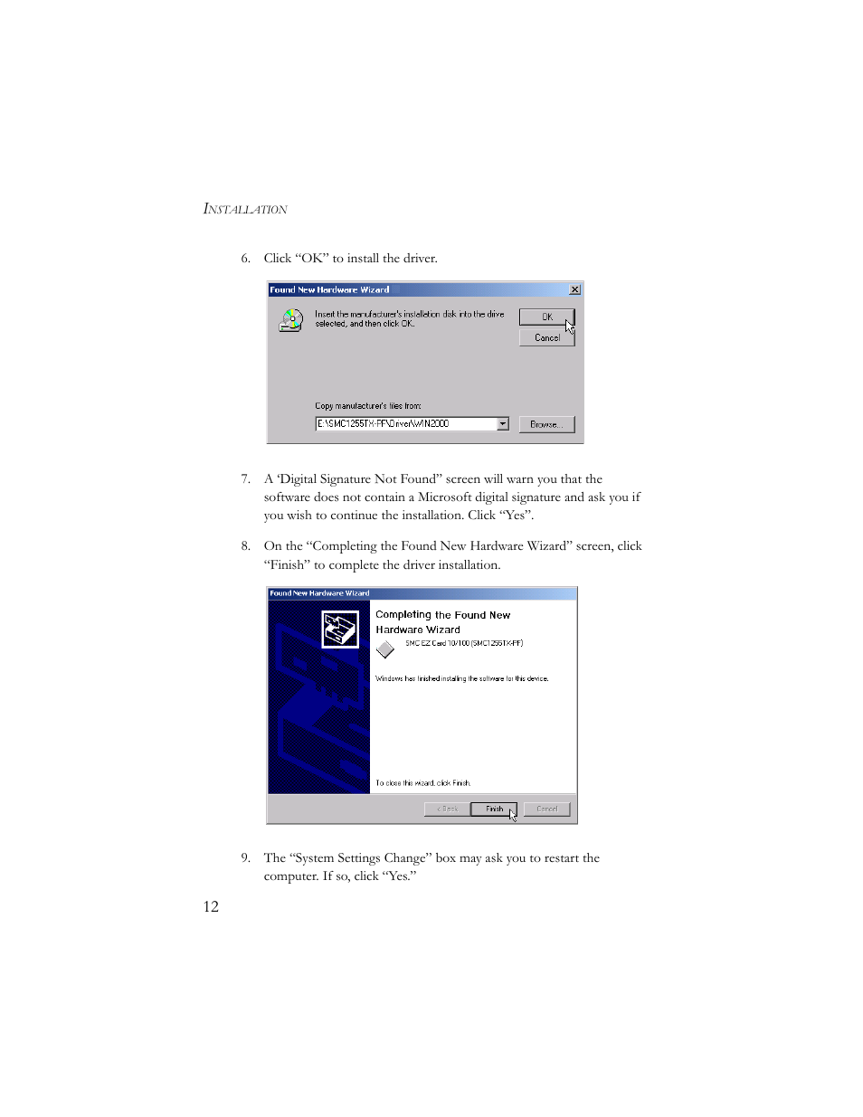 SMC Networks 10/100 Mbps User Manual | Page 22 / 54