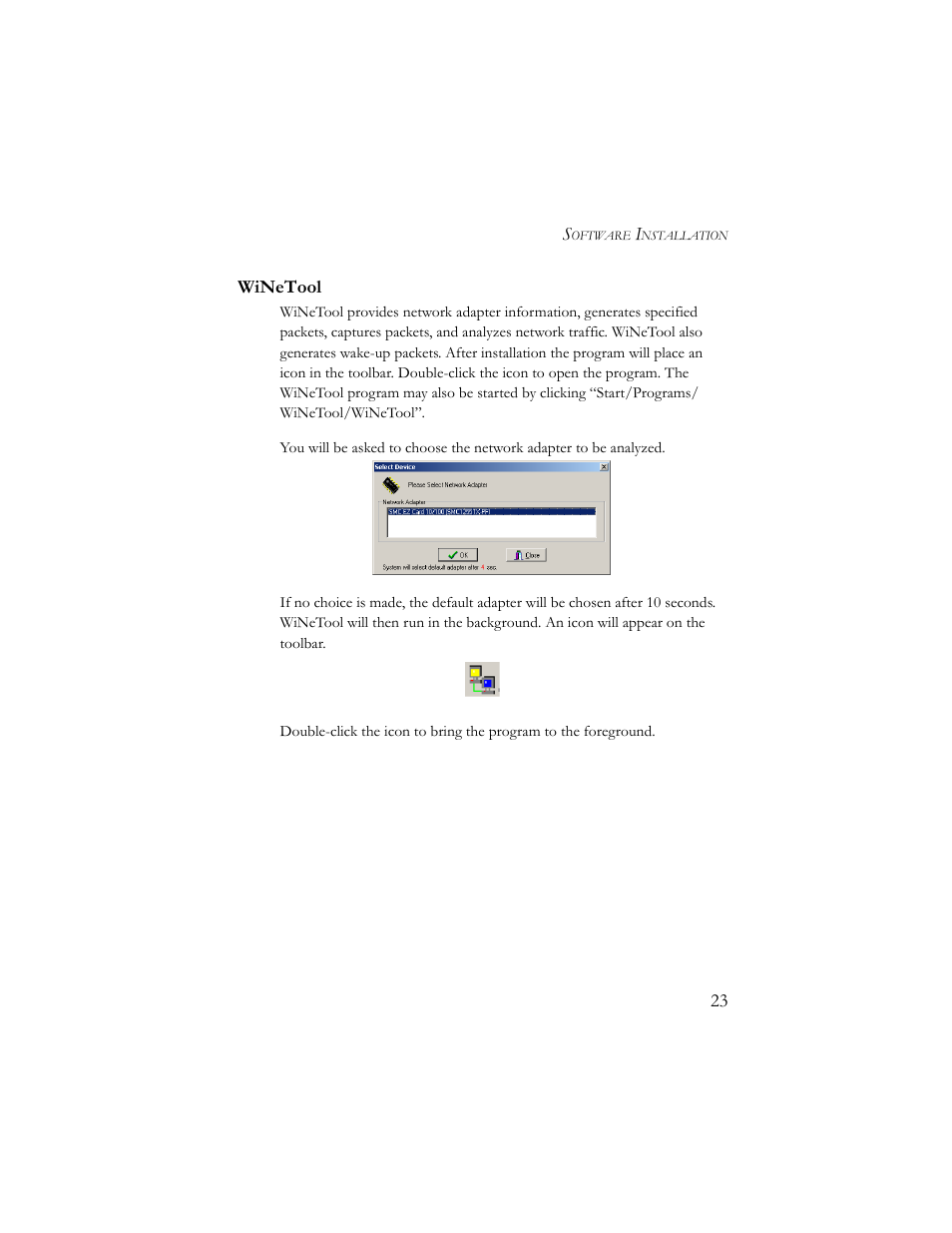 Winetool | SMC Networks 10/100 Mbps User Manual | Page 33 / 54