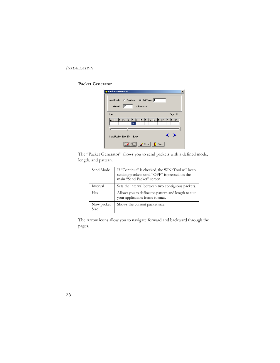 Packet generator | SMC Networks 10/100 Mbps User Manual | Page 36 / 54