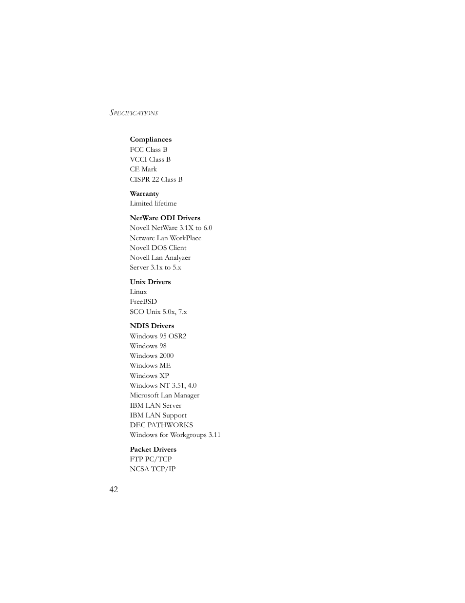 SMC Networks 10/100 Mbps User Manual | Page 52 / 54