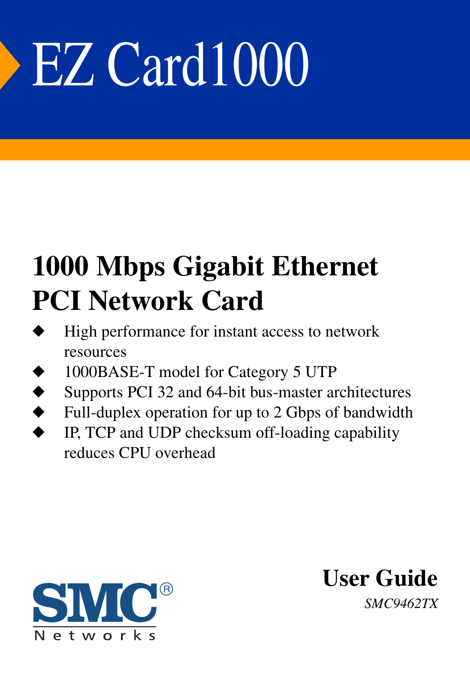 SMC Networks SMC9462TX User Manual | 62 pages