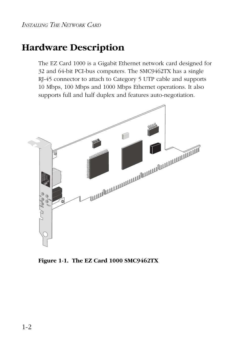 Hardware description, Hardware description -2 | SMC Networks SMC9462TX User Manual | Page 12 / 62