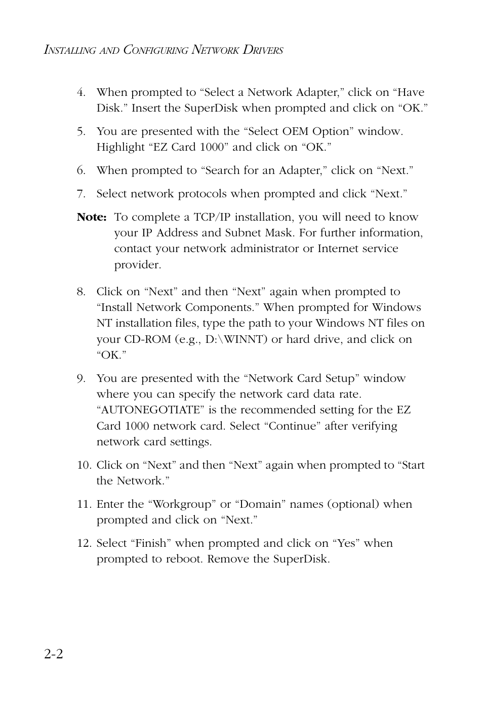 SMC Networks SMC9462TX User Manual | Page 22 / 62