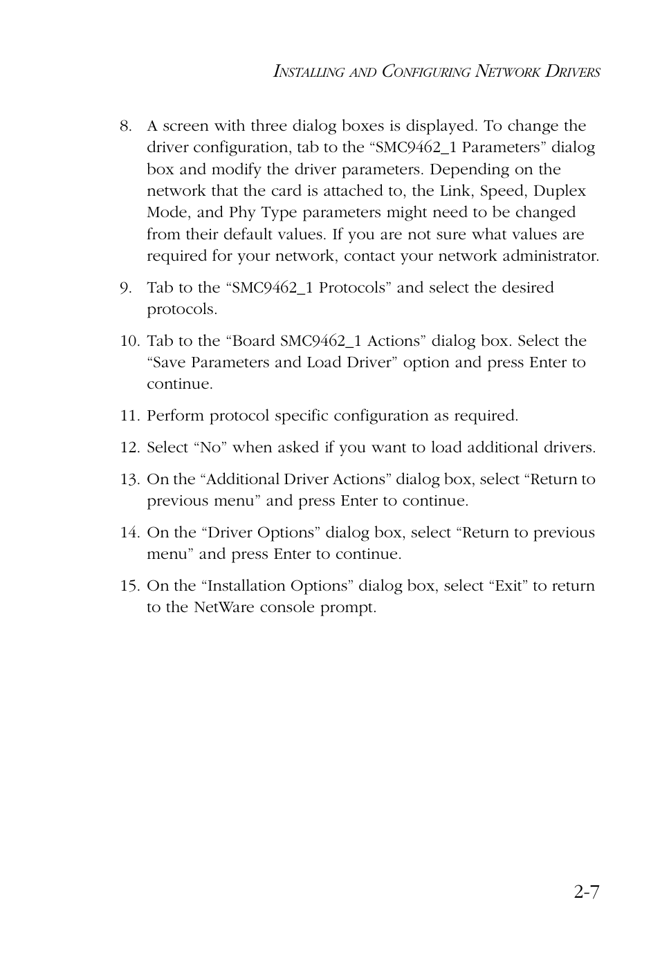 SMC Networks SMC9462TX User Manual | Page 27 / 62