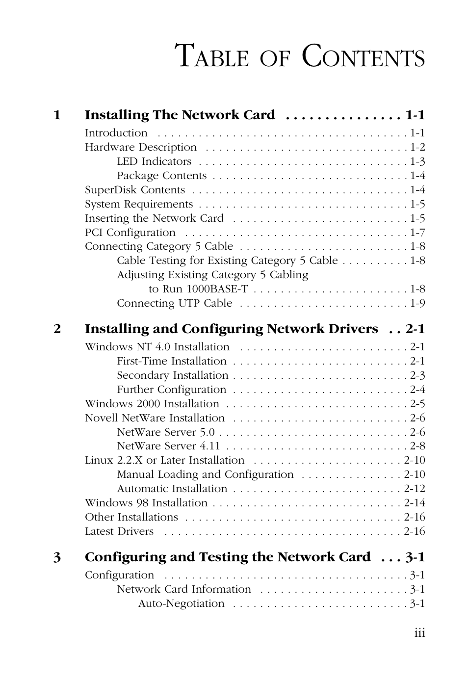 SMC Networks SMC9462TX User Manual | Page 9 / 62