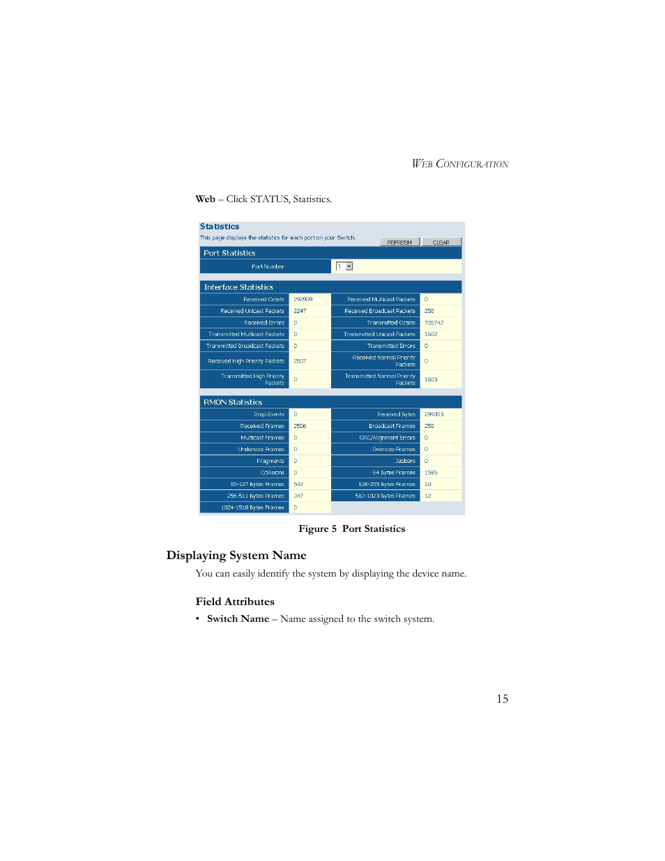 Displaying system name | SMC Networks SMCGS24-Smart User Manual | Page 31 / 56