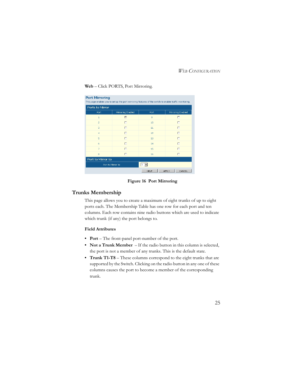 Trunks membership | SMC Networks SMCGS24-Smart User Manual | Page 41 / 56
