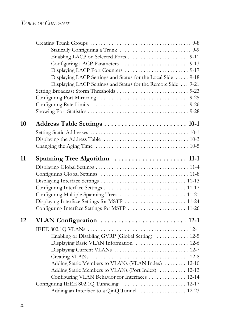 SMC Networks SMC TigerAccess SMC7824M/FSW User Manual | Page 10 / 748