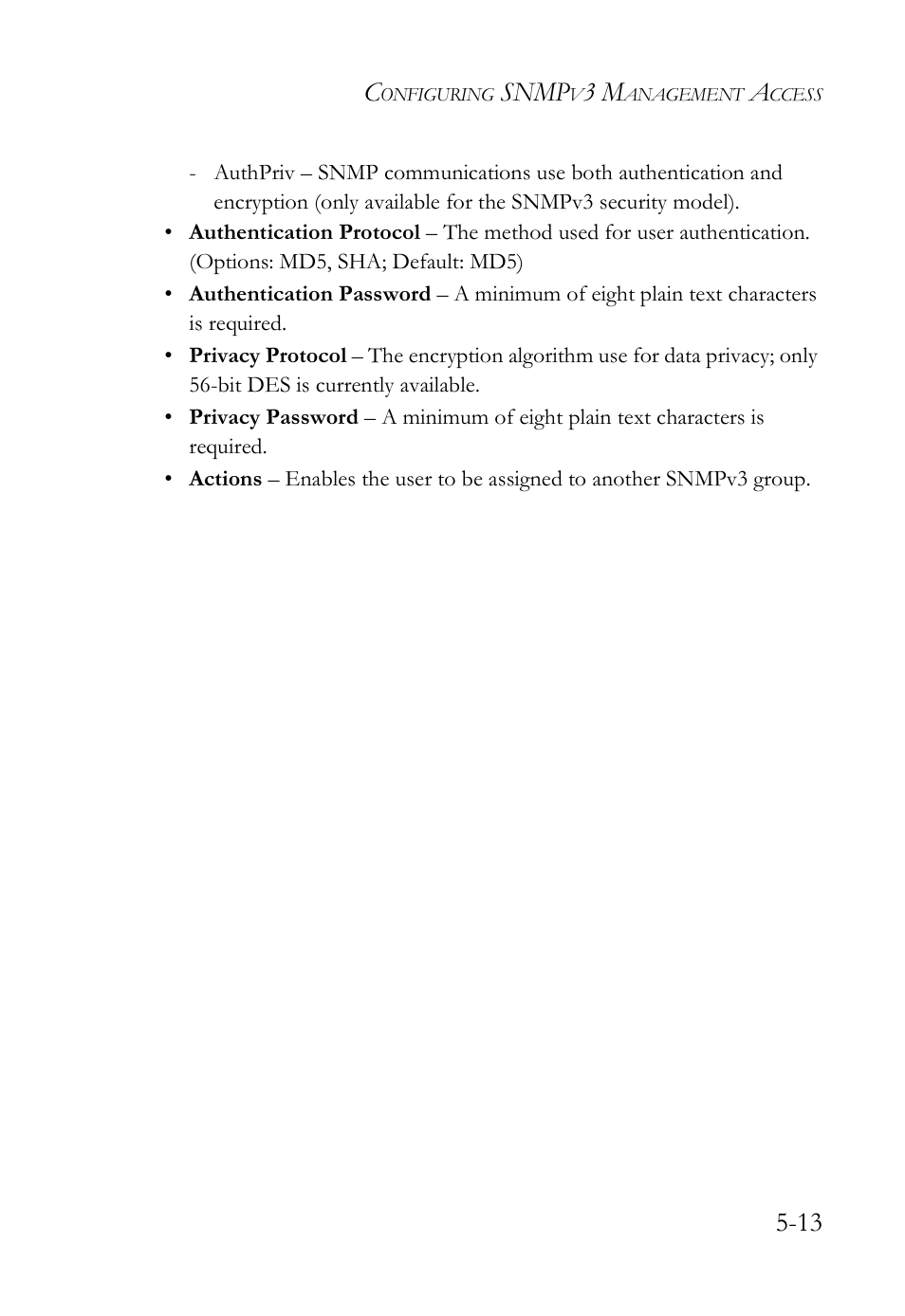 Snmp | SMC Networks SMC TigerAccess SMC7824M/FSW User Manual | Page 125 / 748