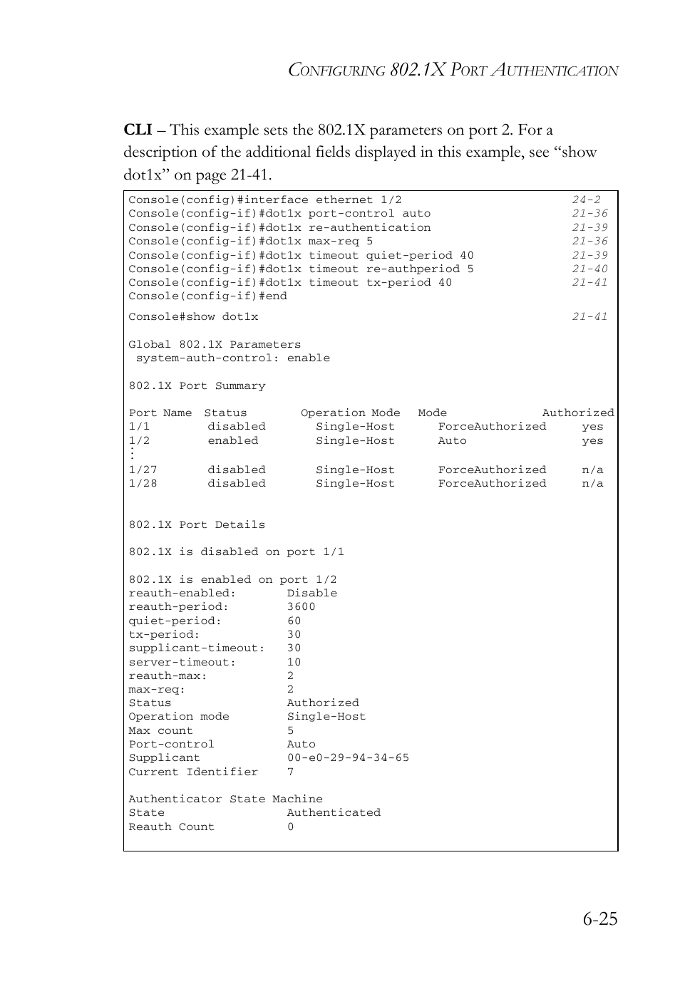 1x p | SMC Networks SMC TigerAccess SMC7824M/FSW User Manual | Page 163 / 748