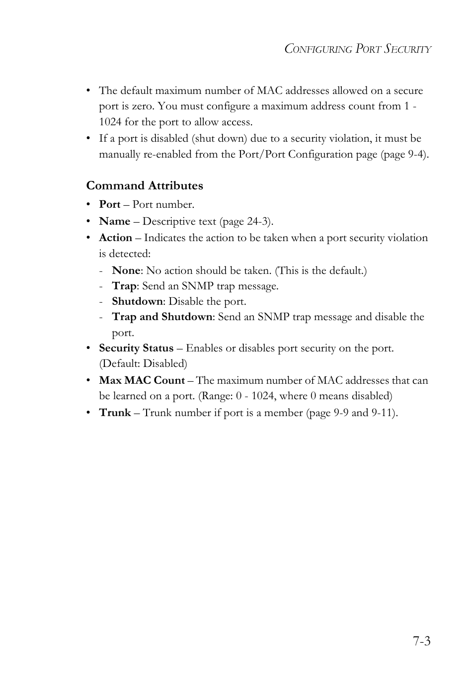 SMC Networks SMC TigerAccess SMC7824M/FSW User Manual | Page 171 / 748