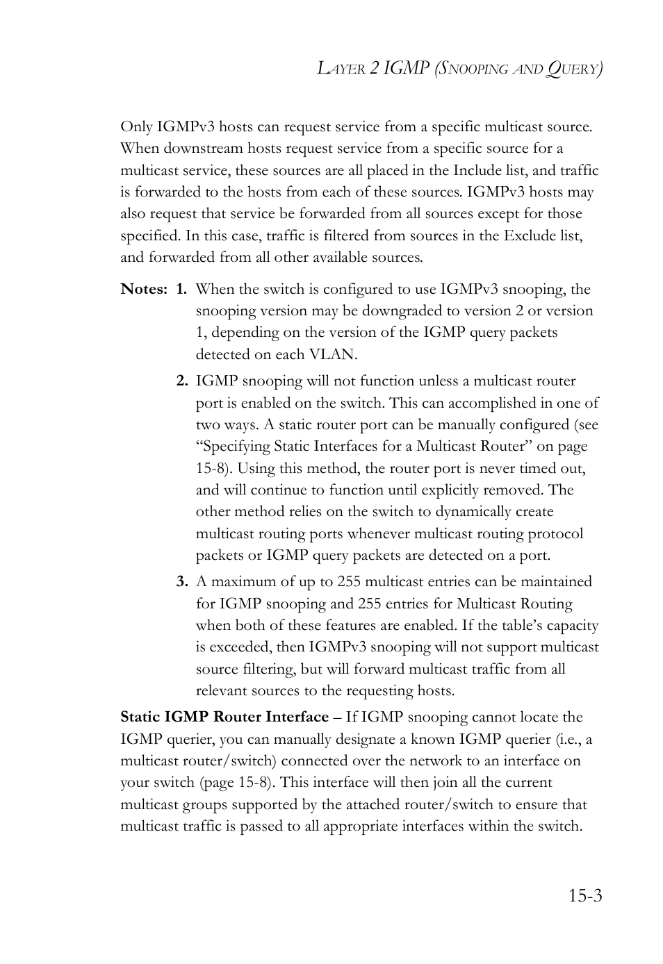 2 igmp (s | SMC Networks SMC TigerAccess SMC7824M/FSW User Manual | Page 319 / 748