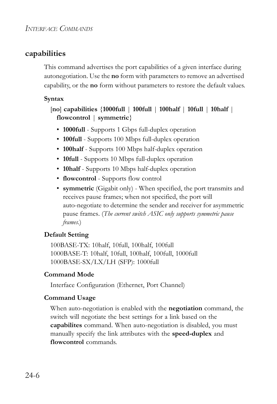 Capabilities, Capabilities -6, 6 capabilities | SMC Networks SMC TigerAccess SMC7824M/FSW User Manual | Page 546 / 748