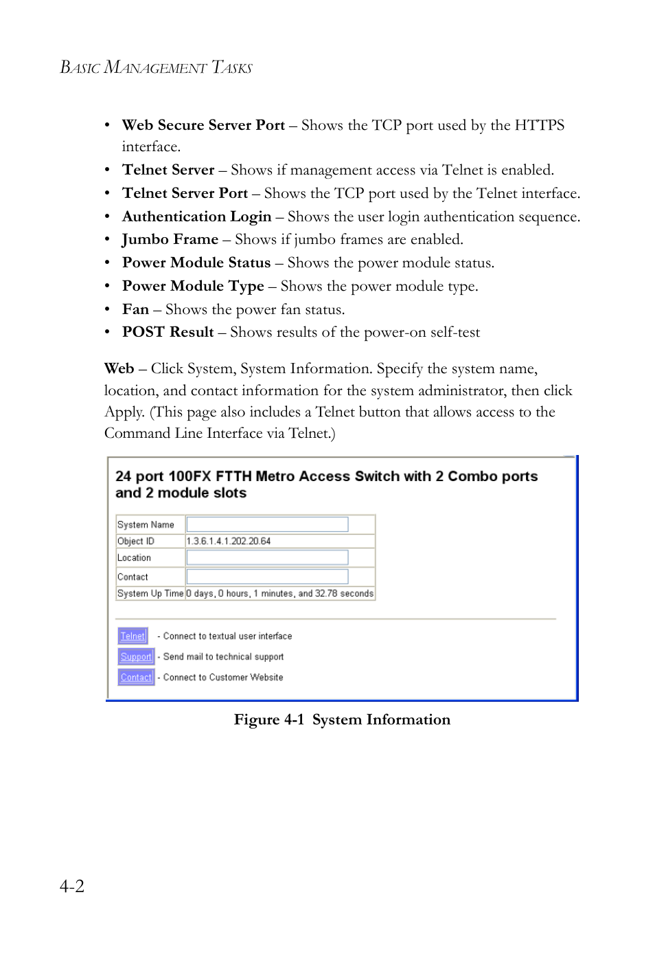 Figure 4-1, System information -2 | SMC Networks SMC TigerAccess SMC7824M/FSW User Manual | Page 76 / 748