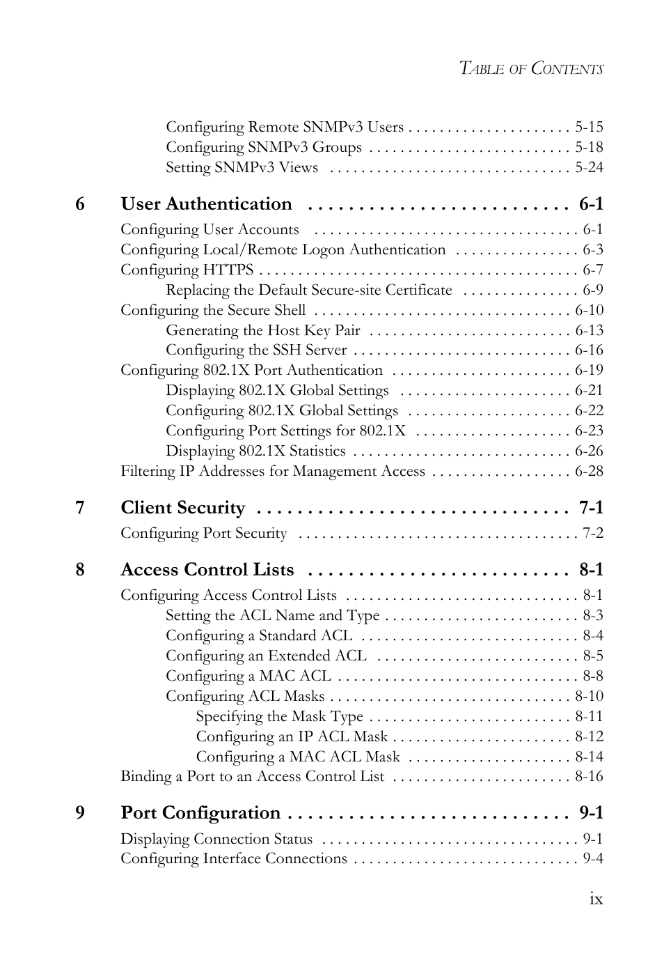 SMC Networks SMC TigerAccess SMC7824M/FSW User Manual | Page 9 / 748