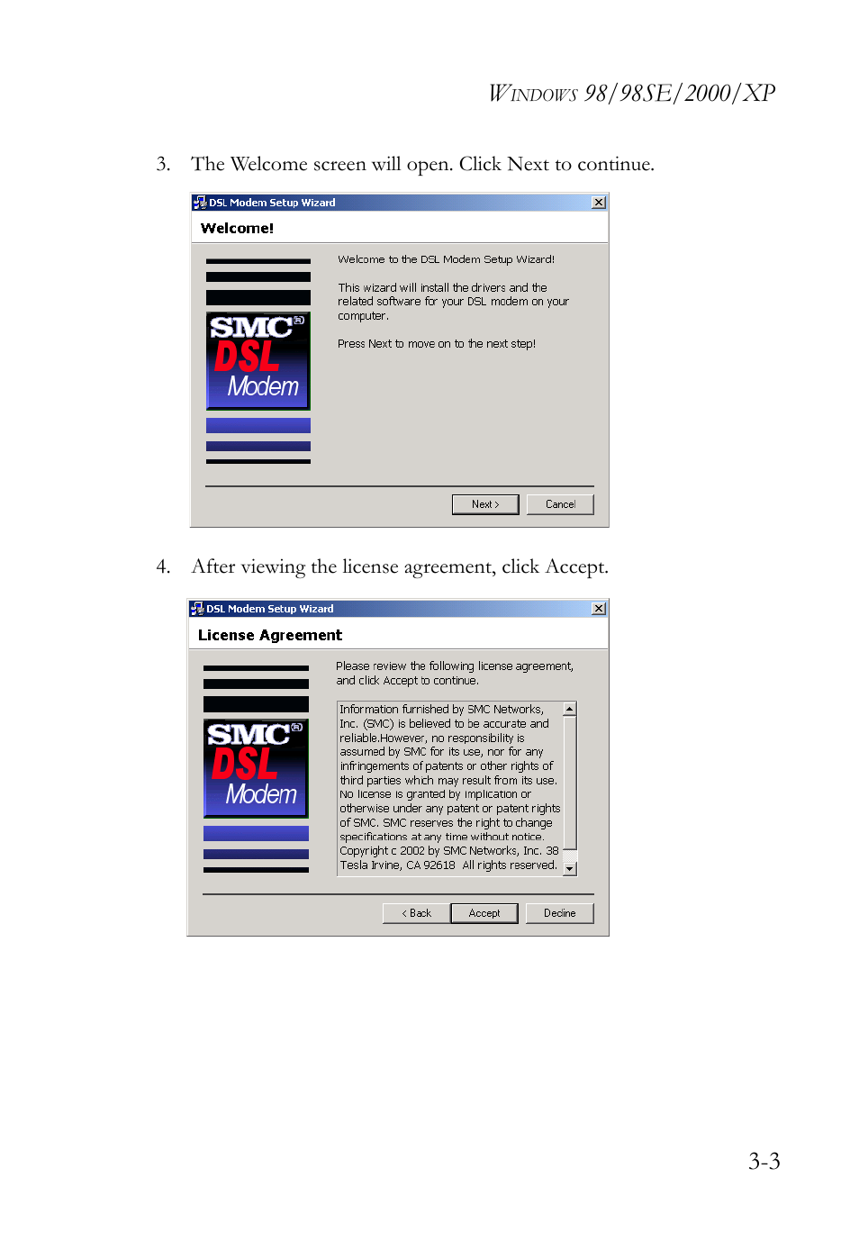 SMC Networks SMC7003USB User Manual | Page 27 / 70