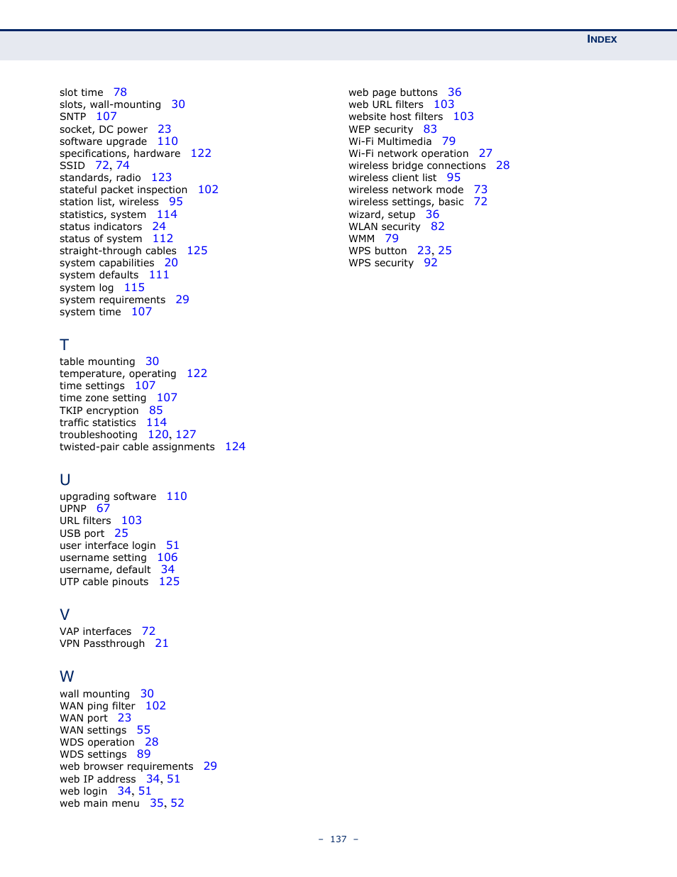 SMC Networks BARRICADETM N SMCWBR11S-3GN User Manual | Page 137 / 138