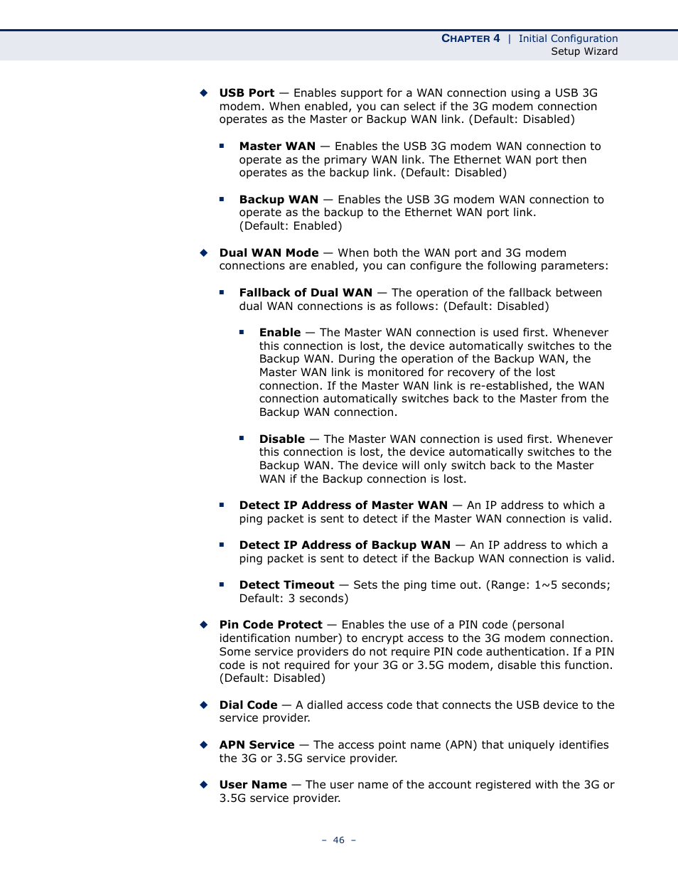 SMC Networks BARRICADETM N SMCWBR11S-3GN User Manual | Page 46 / 138