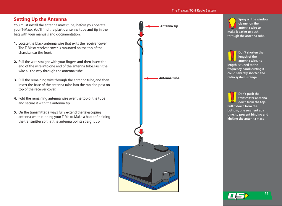 Setting up the antenna | SMC Networks T-Maxx 4910 User Manual | Page 15 / 48