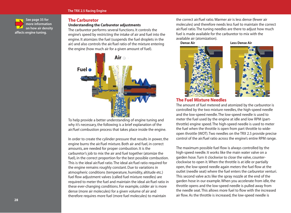 Air fuel | SMC Networks T-Maxx 4910 User Manual | Page 28 / 48