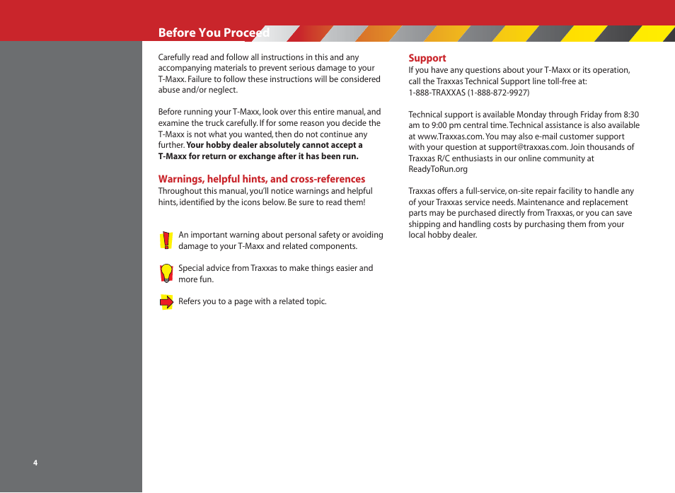 Before you proceed | SMC Networks T-Maxx 4910 User Manual | Page 4 / 48