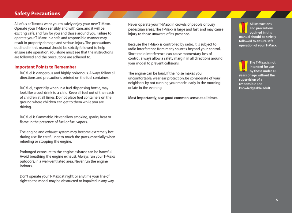 Safety precautions | SMC Networks T-Maxx 4910 User Manual | Page 5 / 48