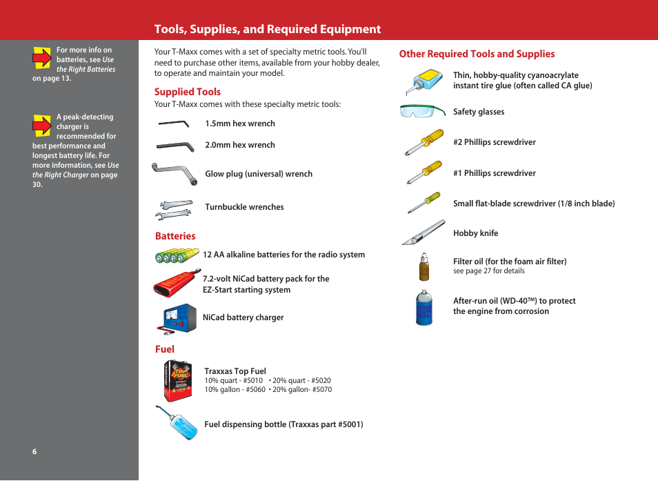 Tools, supplies, and required equipment | SMC Networks T-Maxx 4910 User Manual | Page 6 / 48