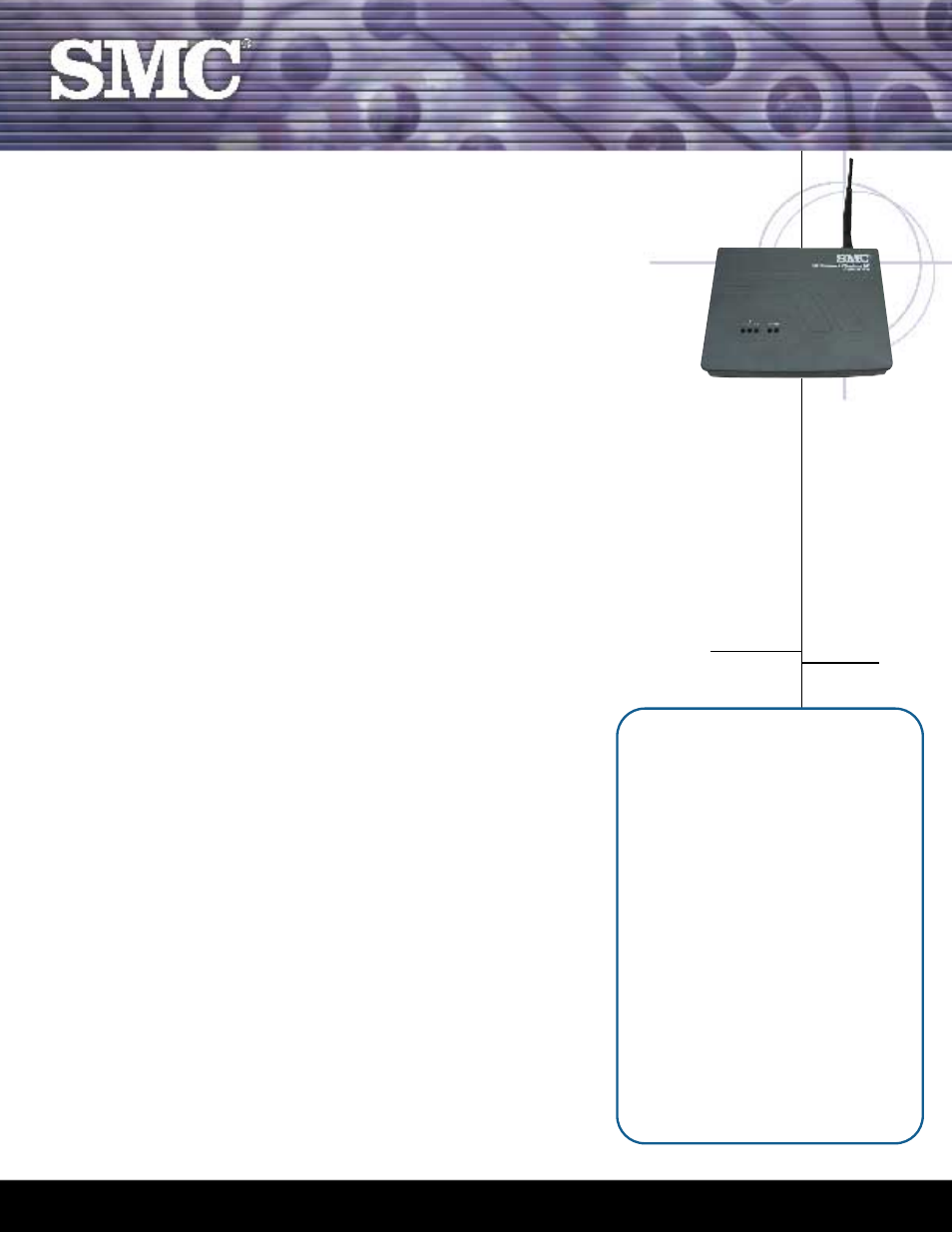 SMC Networks Wireless access point SMC2652W User Manual | 2 pages