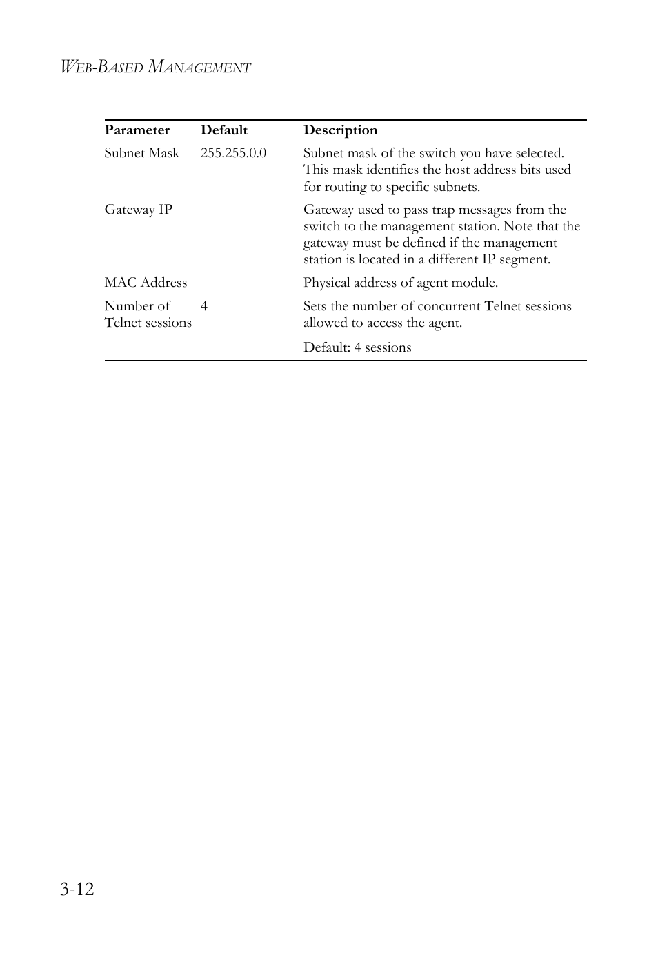 SMC Networks TigerStack 100 1000BASE-X User Manual | Page 106 / 178