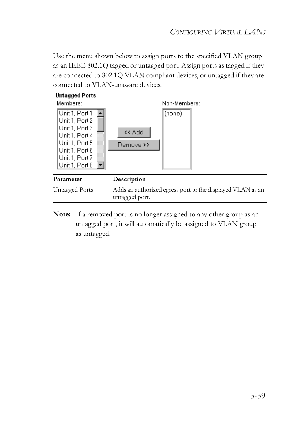 SMC Networks TigerStack 100 1000BASE-X User Manual | Page 133 / 178