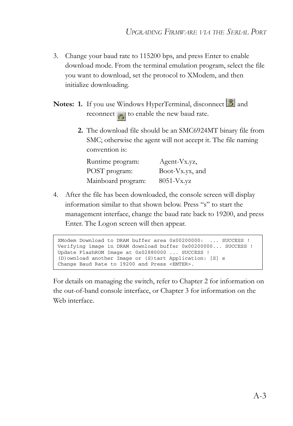 SMC Networks TigerStack 100 1000BASE-X User Manual | Page 165 / 178