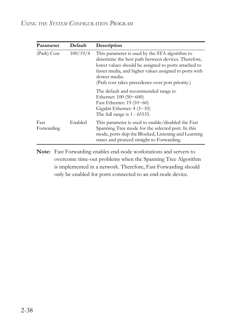 SMC Networks TigerStack 100 1000BASE-X User Manual | Page 56 / 178