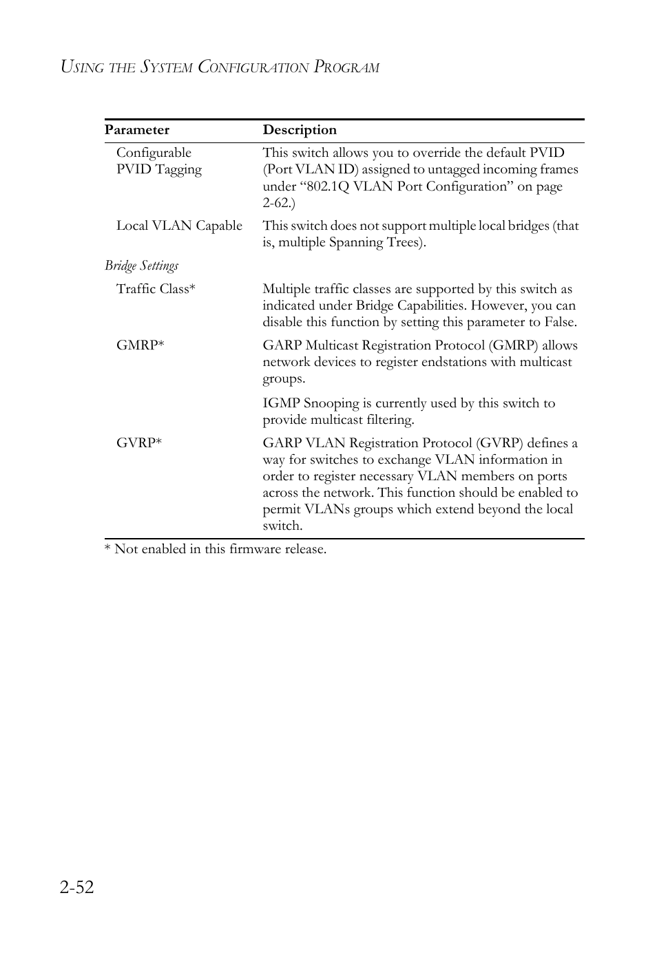 SMC Networks TigerStack 100 1000BASE-X User Manual | Page 70 / 178