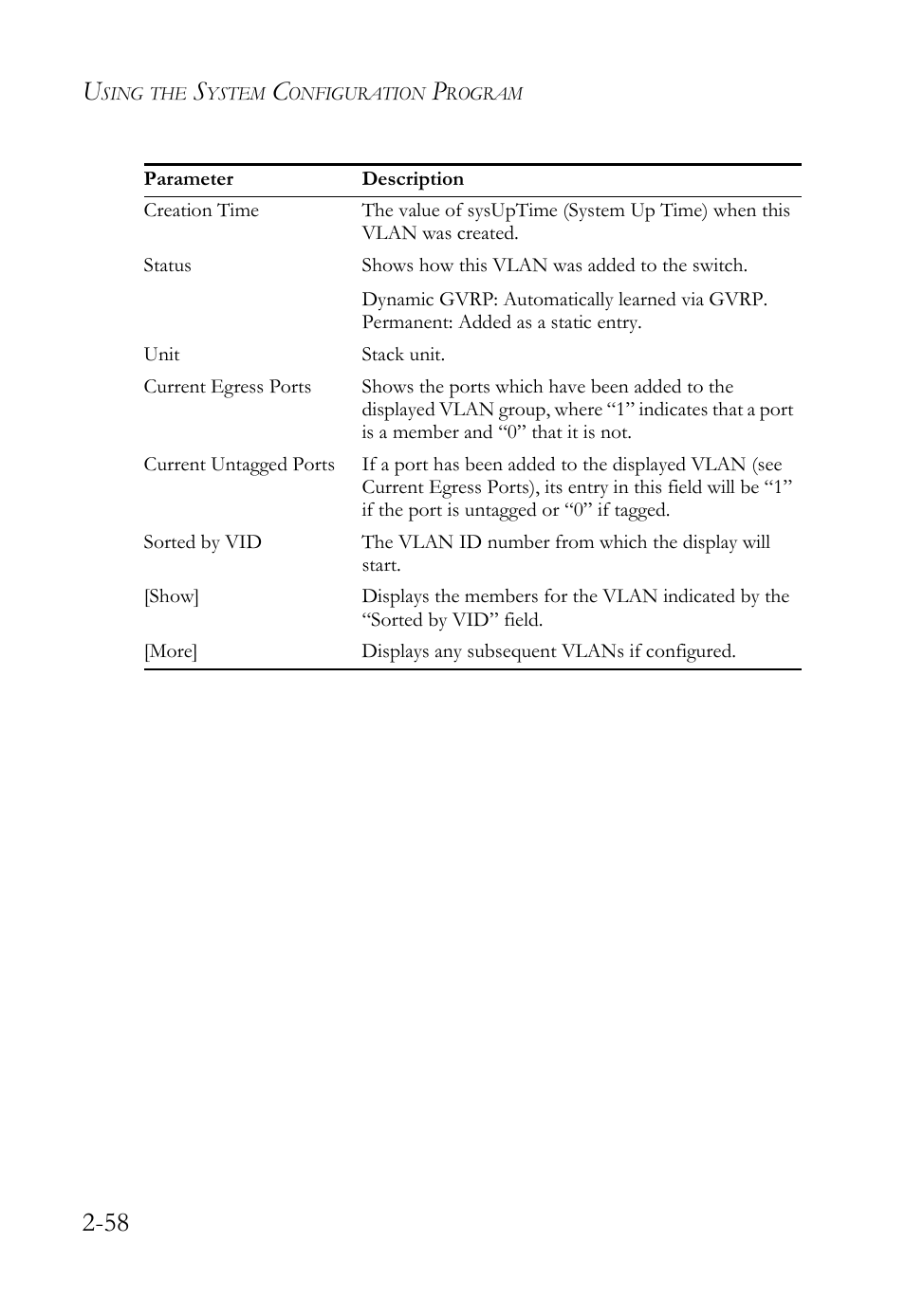 SMC Networks TigerStack 100 1000BASE-X User Manual | Page 76 / 178