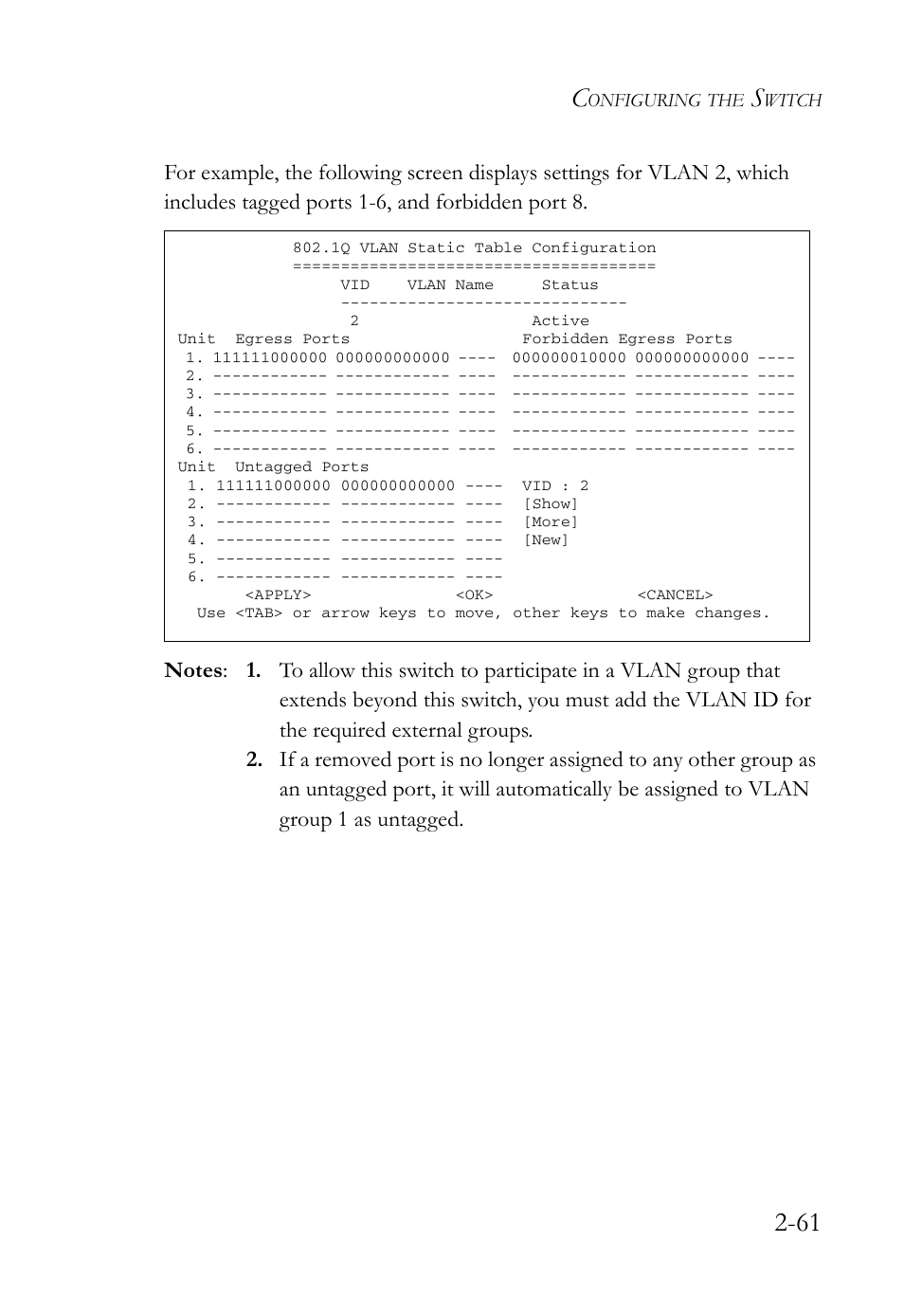 SMC Networks TigerStack 100 1000BASE-X User Manual | Page 79 / 178