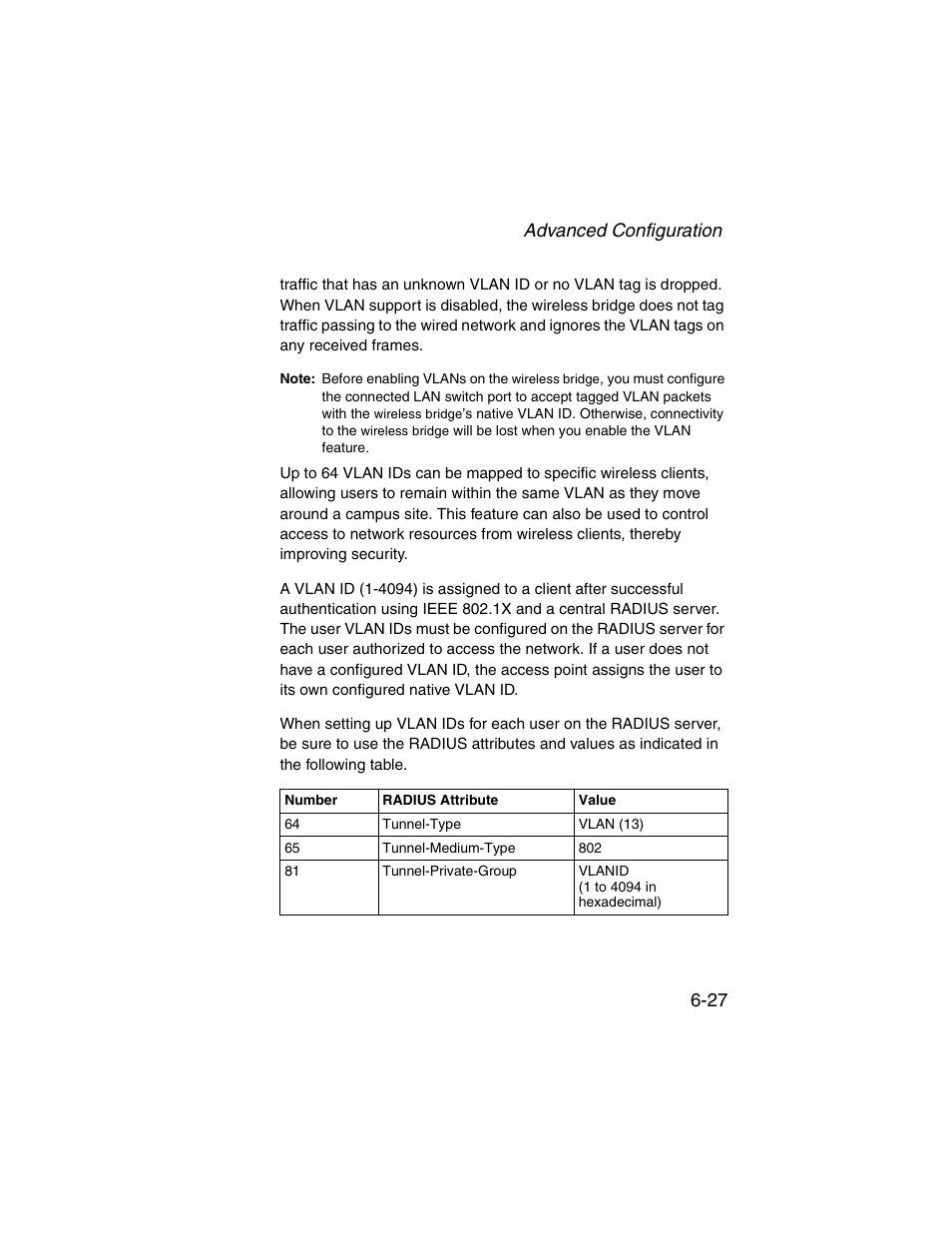 Advanced configuration 6-27 | SMC Networks ElliteConnect 2.4GHz/5GHz User Manual | Page 103 / 322