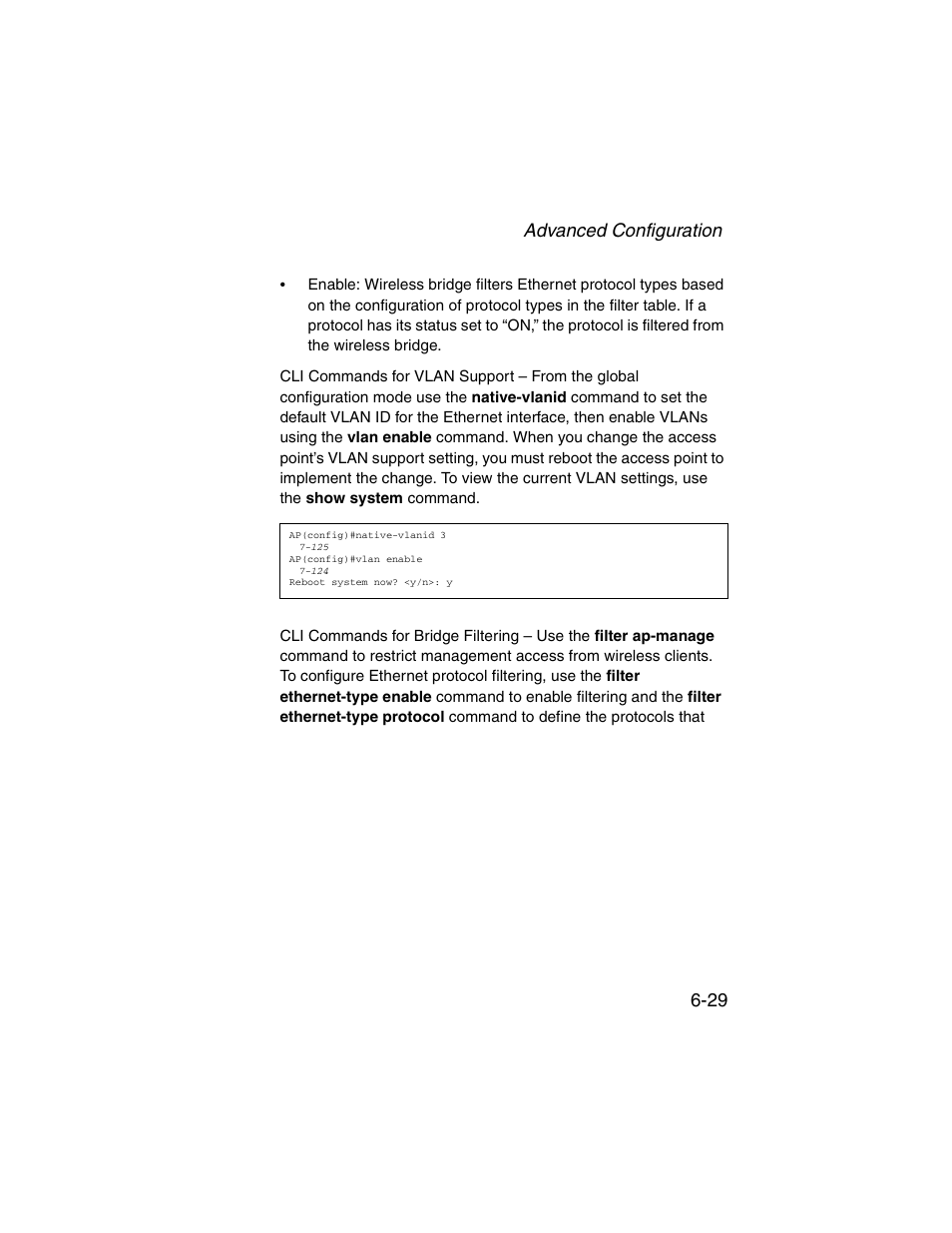 Advanced configuration 6-29 | SMC Networks ElliteConnect 2.4GHz/5GHz User Manual | Page 105 / 322