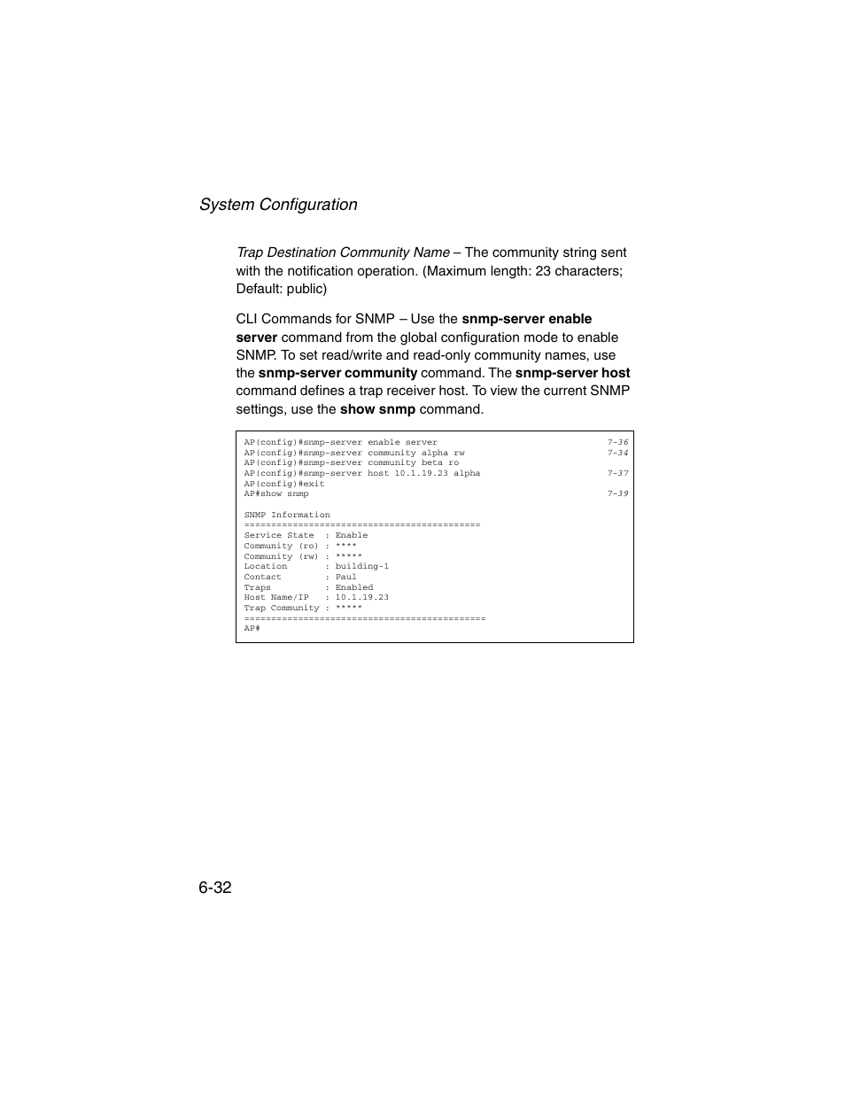 System configuration 6-32 | SMC Networks ElliteConnect 2.4GHz/5GHz User Manual | Page 108 / 322